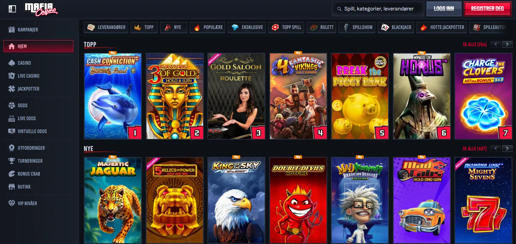 Nye Casino på Norsk – Er de Verdt å Prøve i 2026?